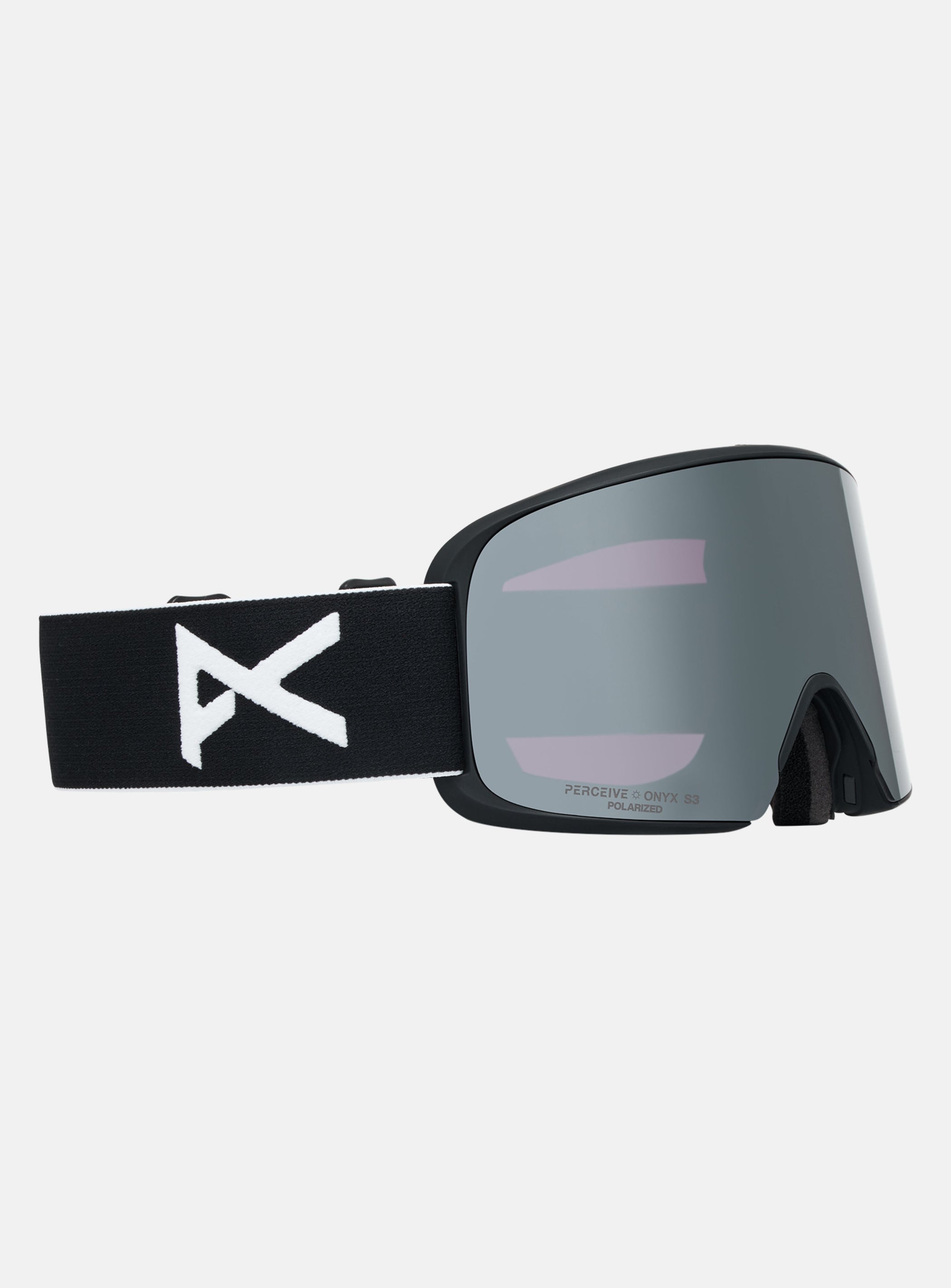 Anon M6 Goggles + Polarized Perceive Lens + MFI® Face Mask | Frame: Black, Lens: Perceive Sunny Polarized Onyx