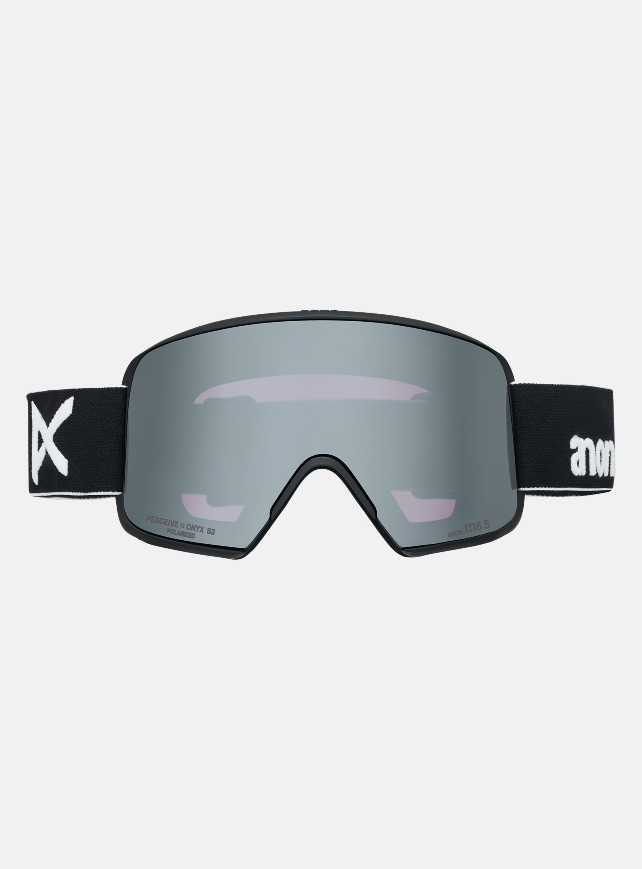 Anon M6S Goggles + Polarized Perceive Lens + MFI® Face Mask | Frame: Black, Lens: Perceive Sunny Polarized Onyx