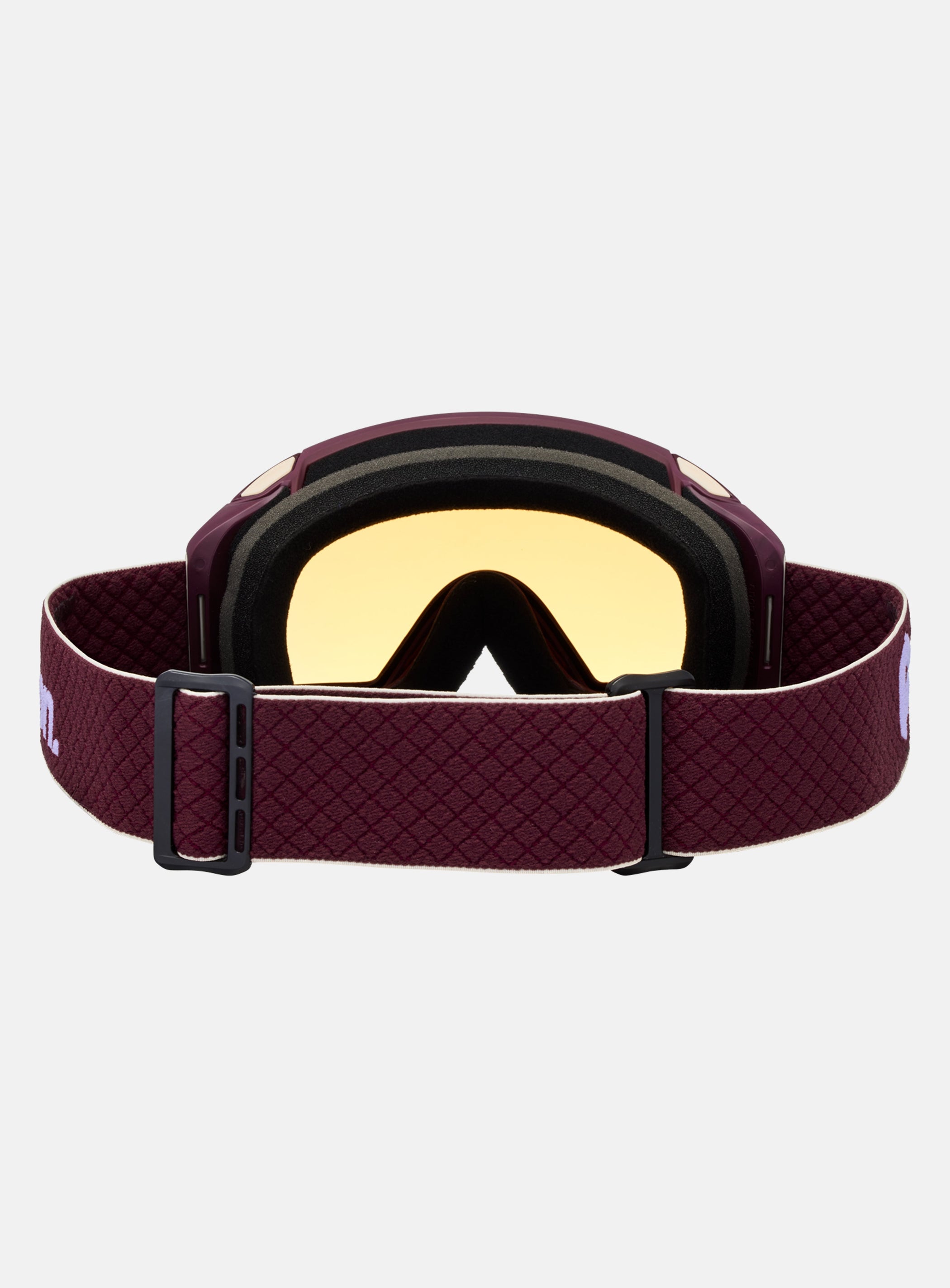 Anon M4S Goggles (Cylindrical) + Bonus Lens + MFI® Face Mask | Frame: Deep Cherry, Lens: Perceive Cloudy Pink