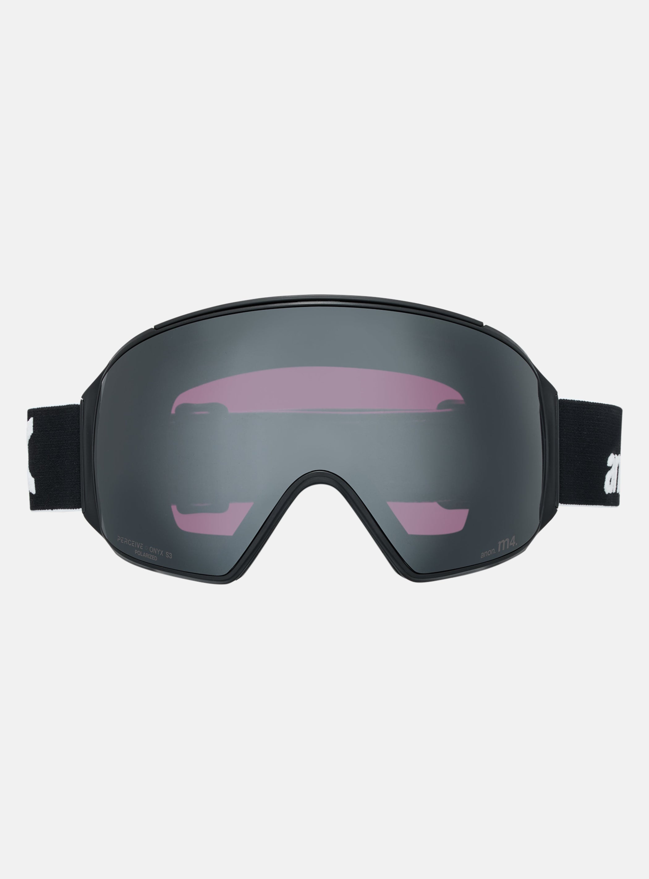 Anon M4 Goggles (Toric) + Polarized Perceive Lens + MFI® Face Mask | Frame: Black, Lens: Perceive Sunny Polarized Onyx