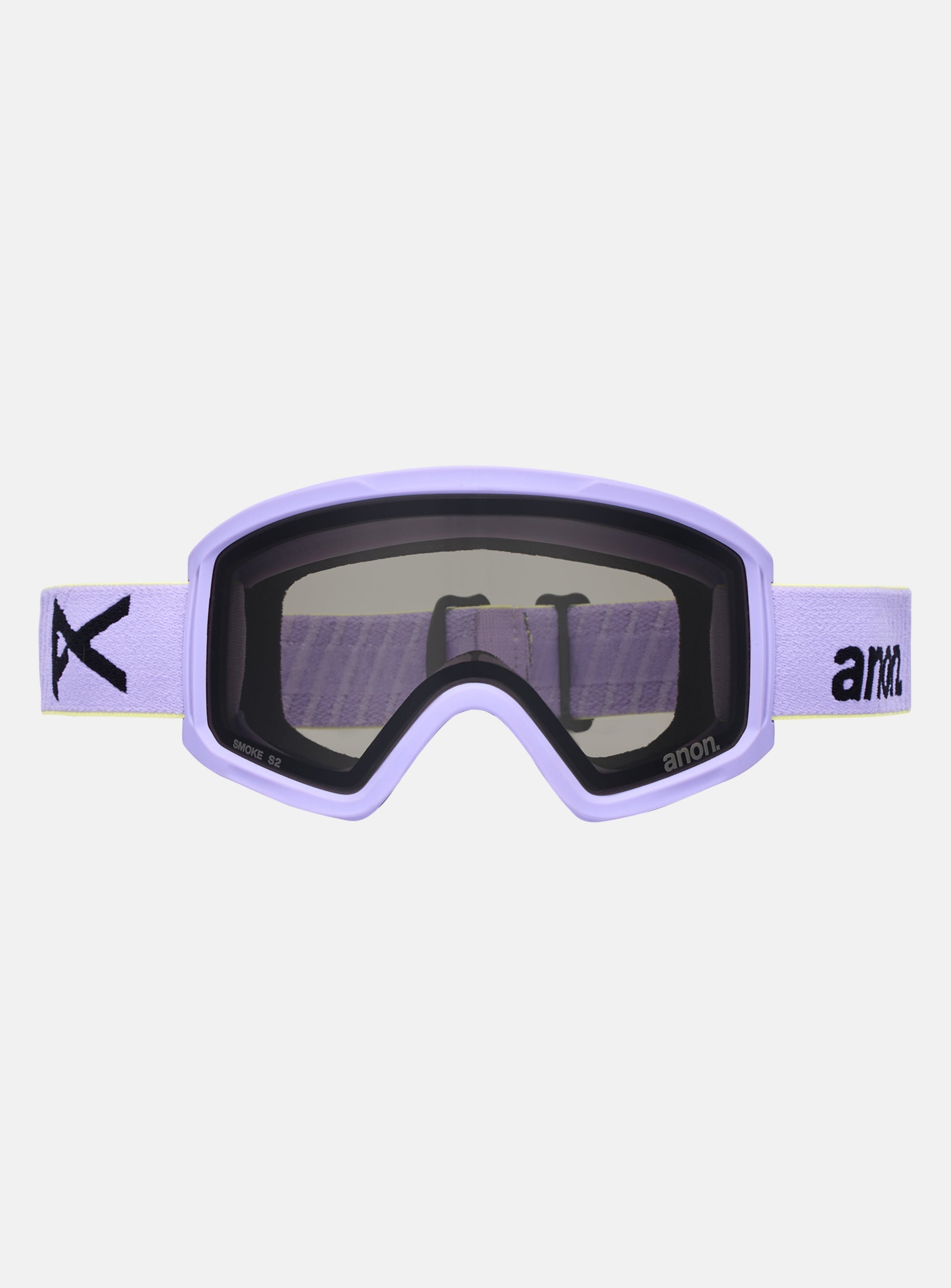 Anon Tracker 2.0 Goggles + MFI® Face Mask | Frame: Hyper Lilac, Lens: Smoke