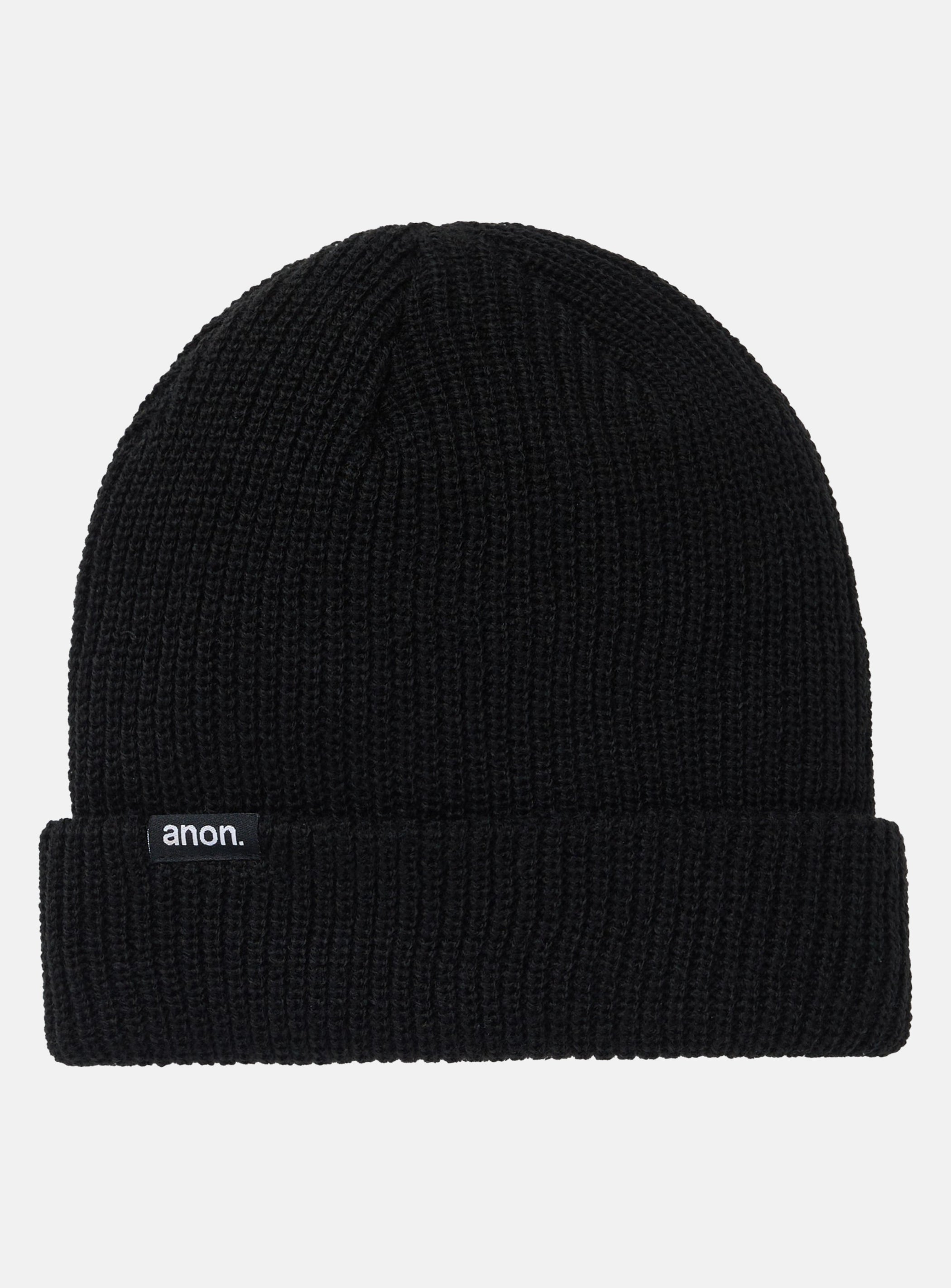 Anon Cuff Beanie | True Black