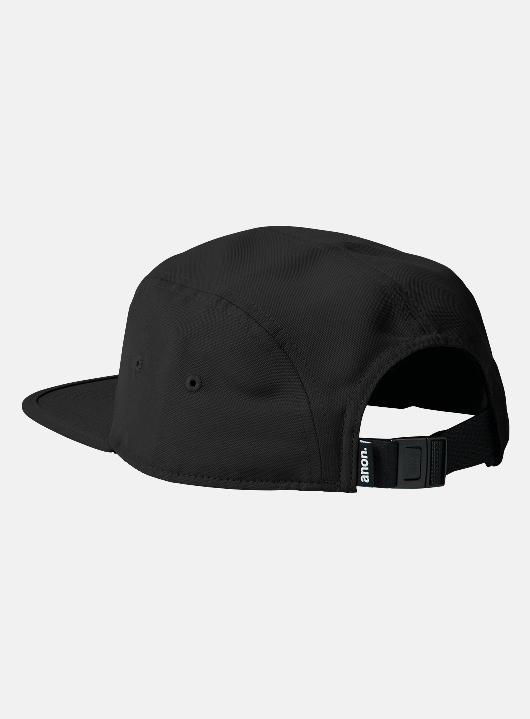 Anon Cordova Five-Panel Camp Hat | True Black