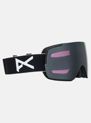 Anon M5S Goggles + Polarized Perceive Lens + MFI® Face Mask | Frame: Black, Lens: Perceive Sunny Polarized Onyx