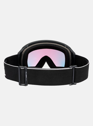 Anon M4 Goggles (Cylindrical) + Bonus Lens + MFI® Face Mask | Frame: Black, Lens: Perceive Sunny Red (14% / S3), Spare Lens: Perceive Cloudy Burst (59% / S1)
