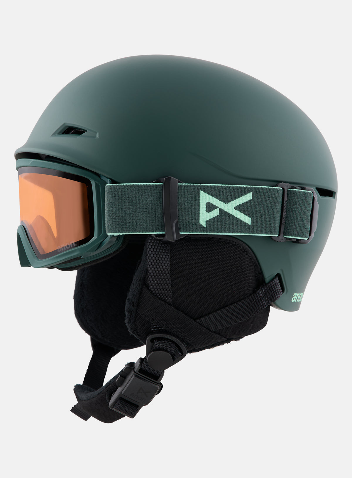 Kids' Anon Define Ski & Snowboard Helmet | Brunswick Green