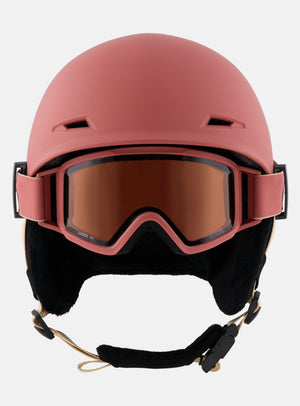 Kids' Anon Define Ski & Snowboard Helmet | Terracotta