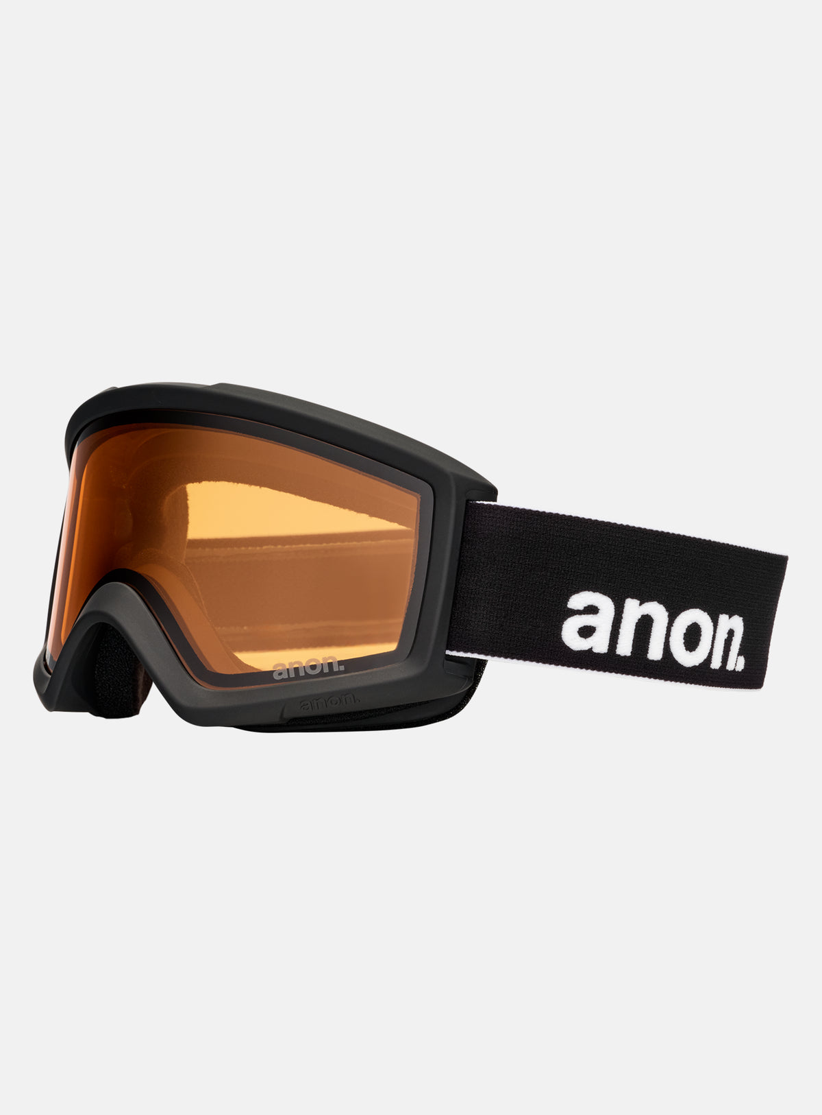 Masque Anon Helix 2.0 (non réfléchissant) | Monture : Noir, Écran : Ambré