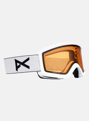 Anon Helix 2.0 Goggles (Non-Mirror) | Frame: White, Lens: Amber