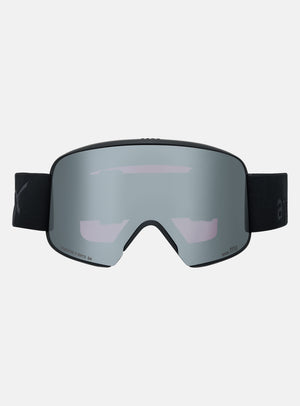 Anon M6 Goggles + Bonus Lens + MFI® Face Mask | Frame: Smoke, Lens: Perceive Sunny Onyx