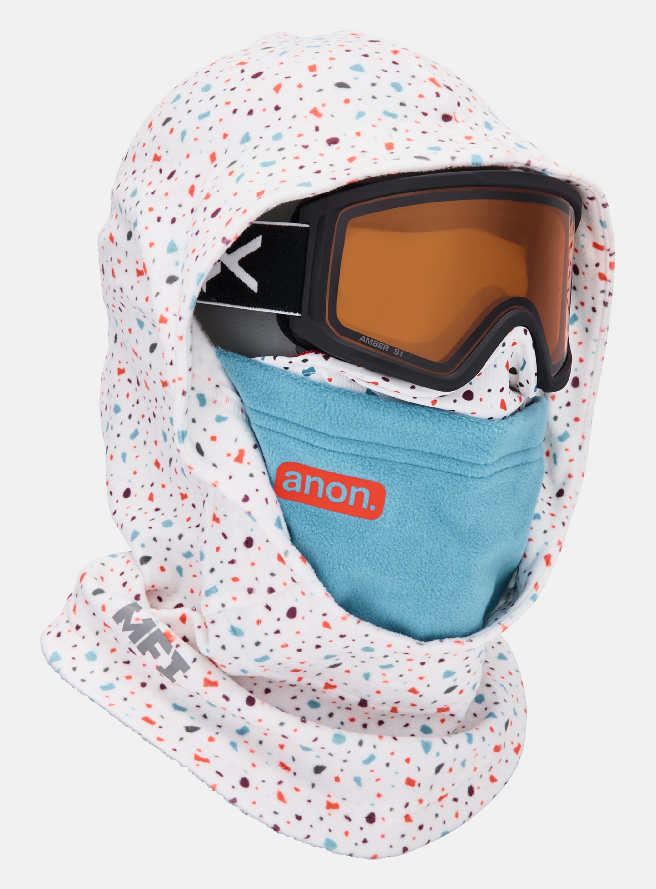 Kids' Anon MFI® Hooded Balaclava Face Mask | Speckles