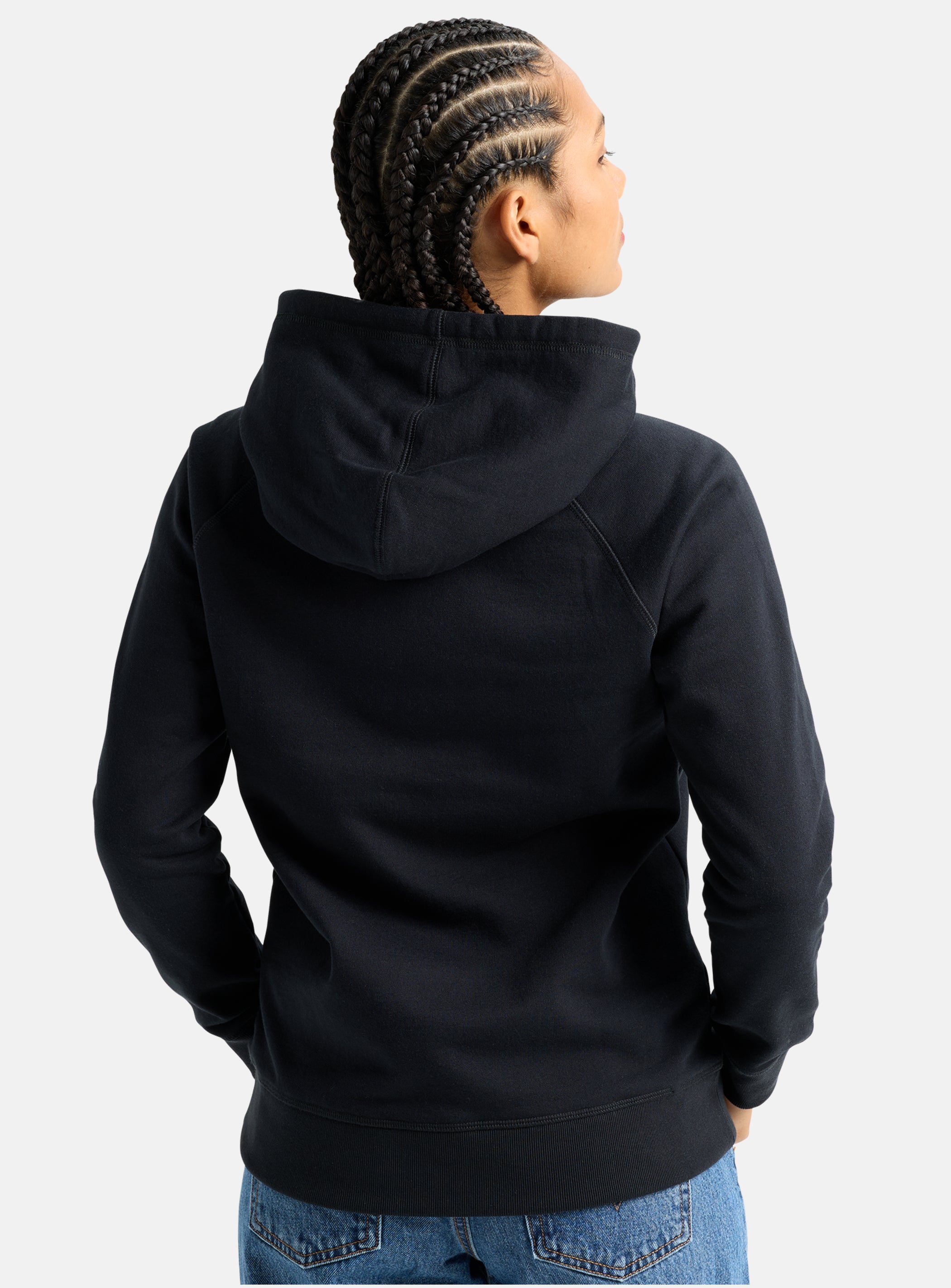 Women's Anon Pullover Hoodie | True Black