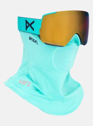 Anon M5 Goggles + Bonus Lens + MFI® Face Mask | Frame: Marine, Lens: Perceive Sunny Bronze (17% / S3), Spare Lens: Perceive Cloudy Burst (59% / S1)