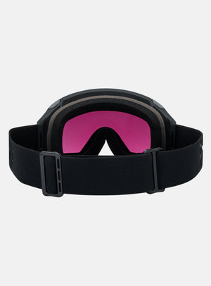 Anon M4 Goggles (Cylindrical) + Bonus Lens + MFI® Face Mask | Frame: Smoke, Lens: Perceive Sunny Onyx