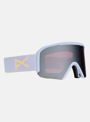 Anon Nesa S Goggles + Bonus Lens + MFI® Face Mask | Frame: Airstream Blue, Lens: Perceive Sunny Onyx (6% / S4), Spare Lens: Perceive Variable Violet (34% / S2)