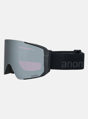 Anon Sync Goggles + Bonus Lens + MFI® Face Mask | Frame: Smoke, Lens: Perceive Sunny Onyx