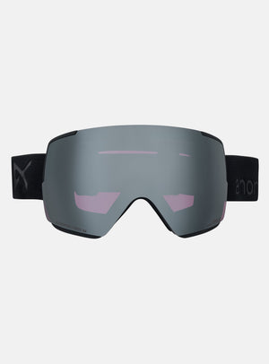 Anon M5S Goggles + Bonus Lens + MFI® Face Mask | Frame: Smoke, Lens: Perceive Sunny Onyx