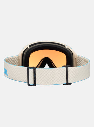 Anon M4 Goggles (Cylindrical) + Bonus Lens + MFI® Face Mask | Frame: Oat, Lens: Perceive Variable Blue