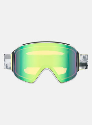 Anon M4 Goggles (Cylindrical) + Bonus Lens + MFI® Face Mask | Frame: Tilt Shift, Lens: Perceive Variable Green