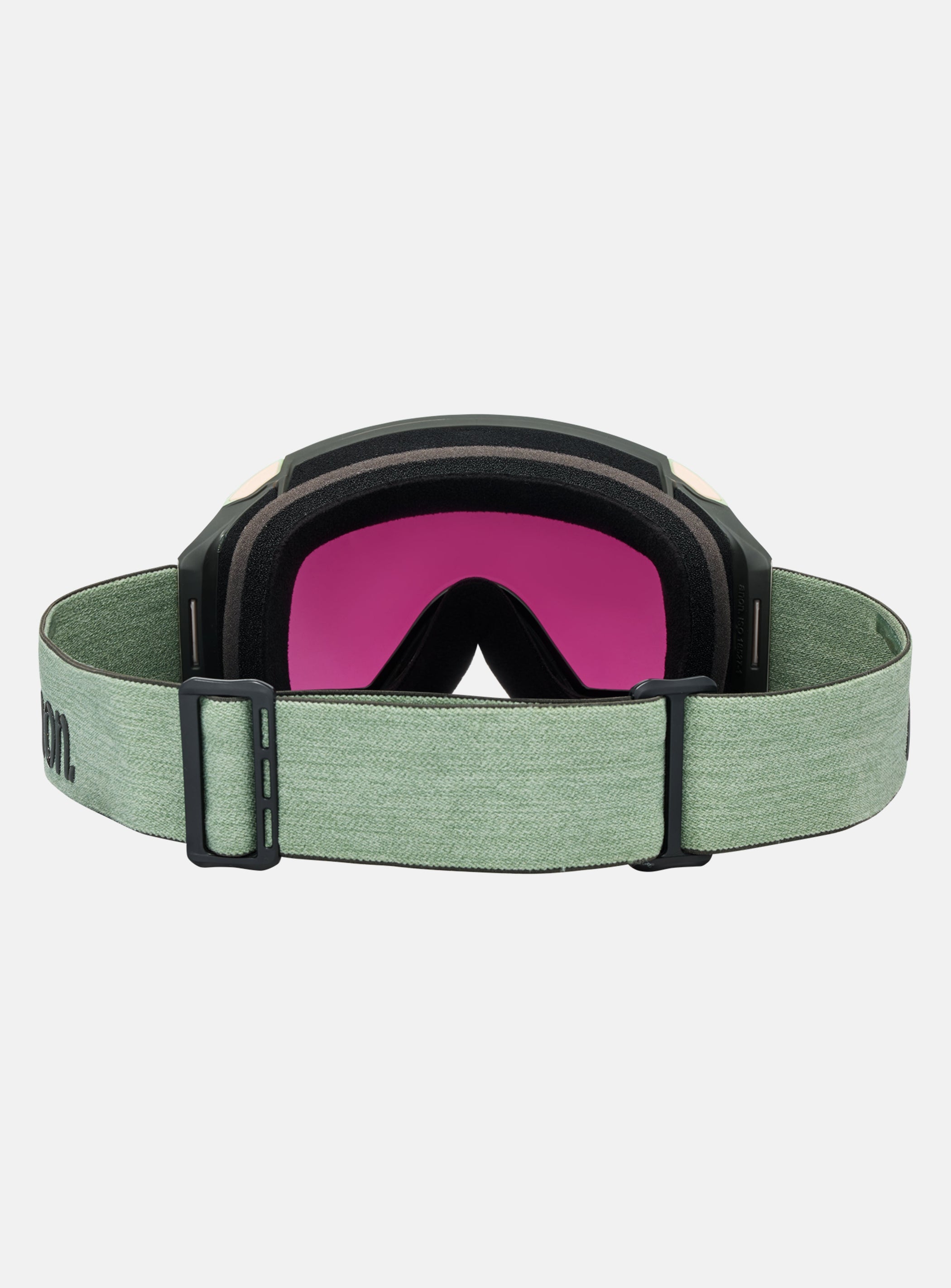Anon M4 Goggles (Cylindrical) + Bonus Lens + MFI® Face Mask | Frame: Soft Sage, Lens: Perceive Sunny Onyx