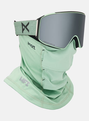 Anon M4 Goggles (Cylindrical) + Bonus Lens + MFI® Face Mask | Frame: Soft Sage, Lens: Perceive Sunny Onyx