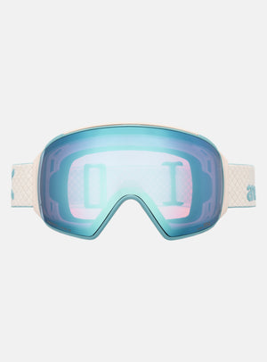 Anon M4 Goggles (Toric) + Bonus Perceive Lens + MFI® Face Mask | Frame: Oat, Lens: Perceive Variable Blue