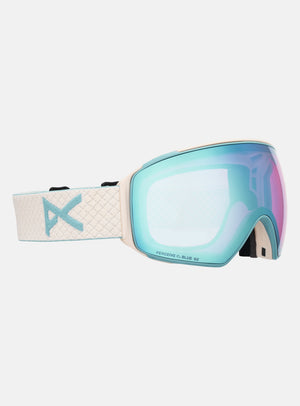 Anon M4 Goggles (Toric) + Bonus Perceive Lens + MFI® Face Mask | Frame: Oat, Lens: Perceive Variable Blue