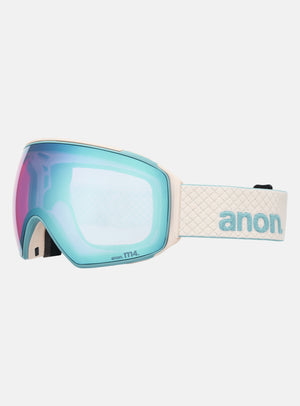 Anon M4 Goggles (Toric) + Bonus Perceive Lens + MFI® Face Mask | Frame: Oat, Lens: Perceive Variable Blue