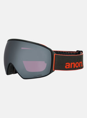 Anon M4 Goggles (Toric) + Bonus Perceive Lens + MFI® Face Mask | Frame: Fiesta Red, Lens: Perceive Sunny Onyx