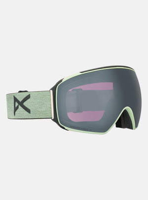 Anon M4 Goggles (Toric) + Bonus Perceive Lens + MFI® Face Mask | Frame: Soft Sage, Lens: Perceive Sunny Onyx