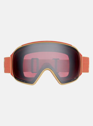 Anon M4 Goggles (Toric) + Bonus Lens + MFI® Face Mask | Frame: Terracotta, Lens: Perceive Sunny Onyx (6% / S4), Spare Lens: Perceive Variable Violet (34% / S2)