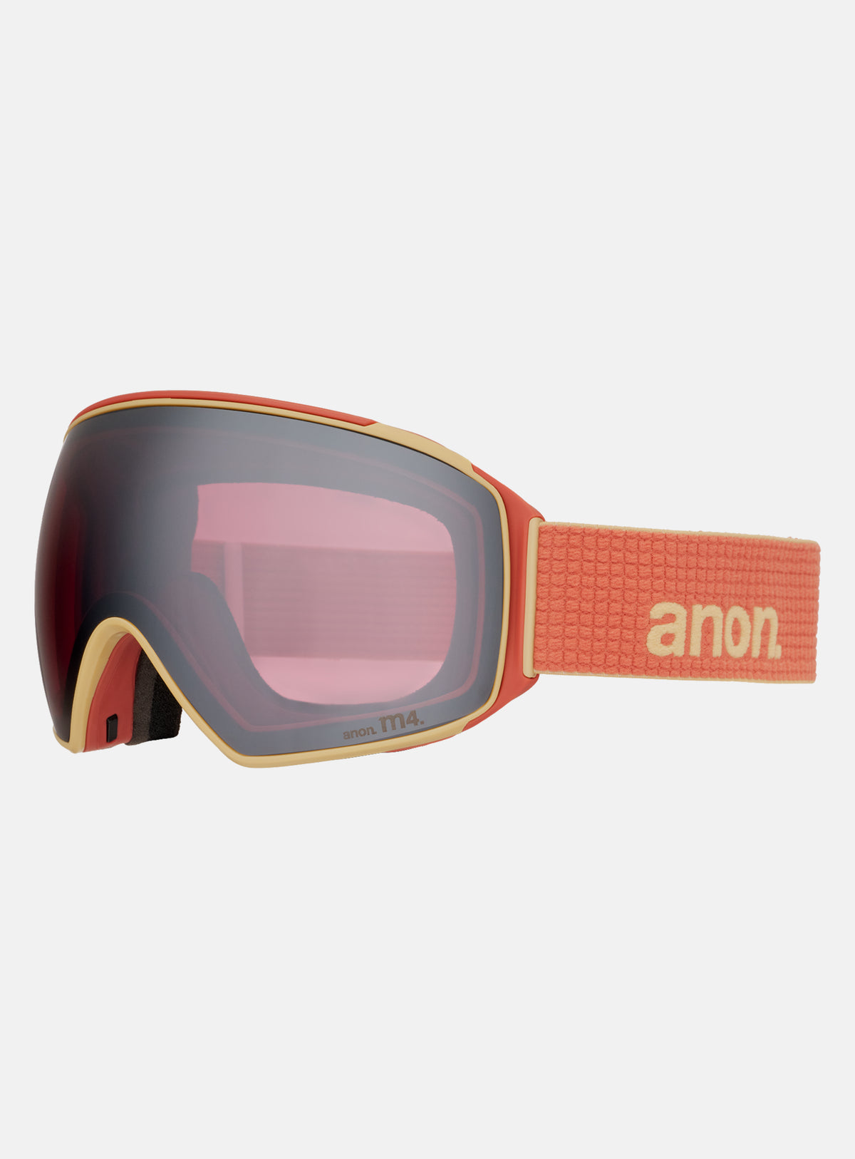 Anon M4 Goggles (Toric) + Bonus Lens + MFI® Face Mask | Frame: Terracotta, Lens: Perceive Sunny Onyx (6% / S4), Spare Lens: Perceive Variable Violet (34% / S2)