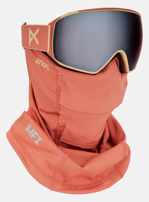 Anon M4 Goggles (Toric) + Bonus Lens + MFI® Face Mask | Frame: Terracotta, Lens: Perceive Sunny Onyx (6% / S4), Spare Lens: Perceive Variable Violet (34% / S2)