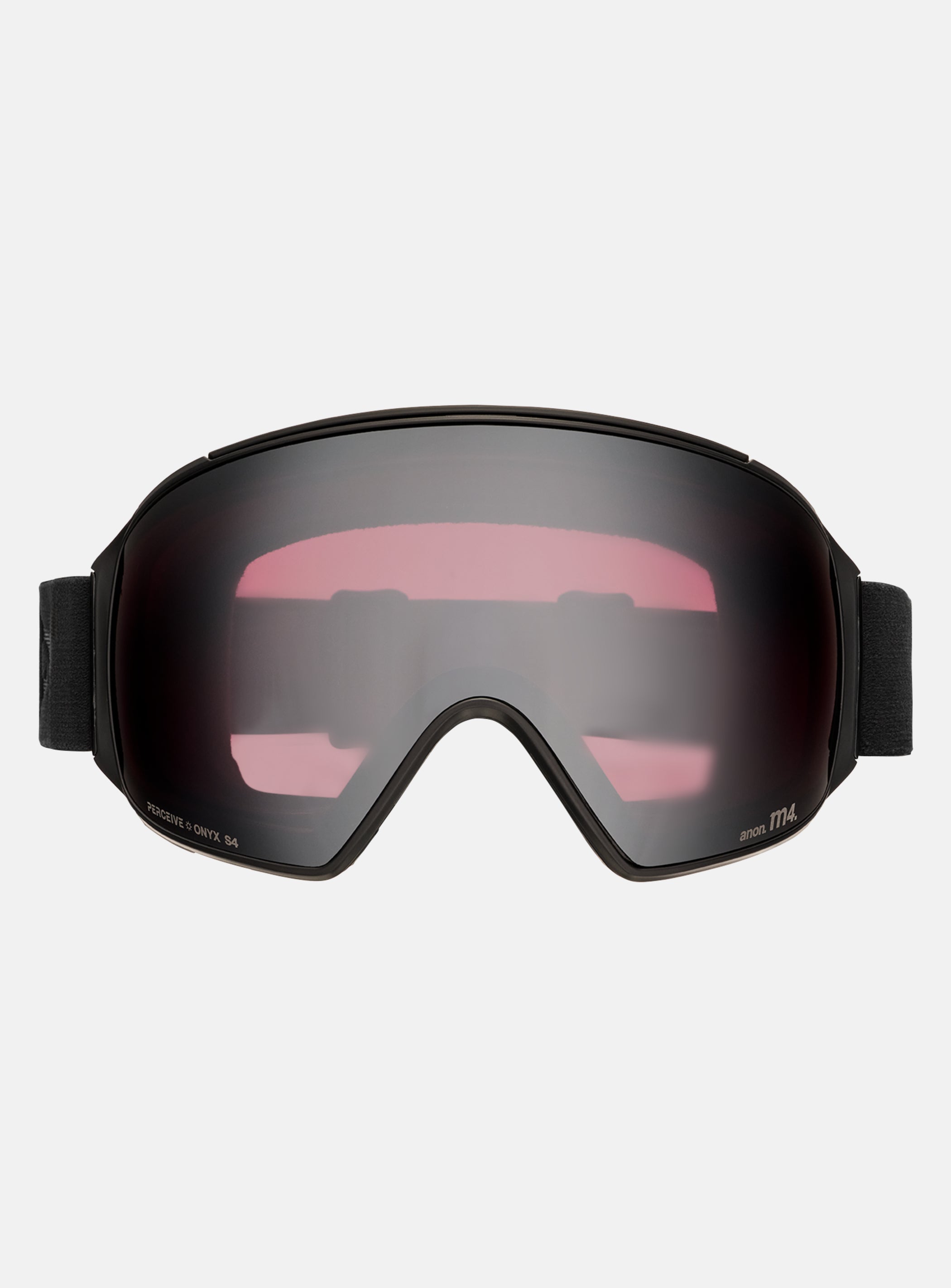 Anon M4 Goggles (Toric) + Bonus Lens + MFI® Face Mask | Frame: Smoke, Lens: Perceive Sunny Onyx (6% / S4), Spare Lens: Perceive Variable Violet (34% / S2)