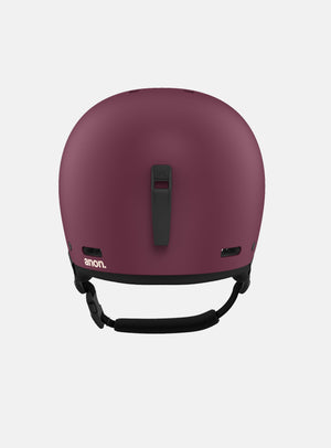 Anon Raider 3 Ski & Snowboard Helmet | Deep Cherry