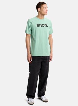 Men's Anon Short Sleeve T-Shirt | Soft Sage