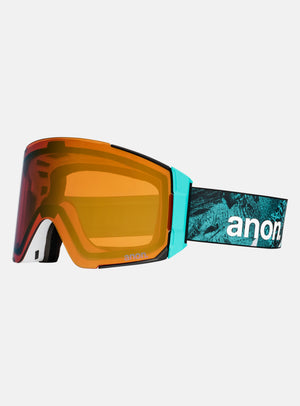 Anon Sync Goggles + Bonus Lens + MFI® Face Mask | Frame: Grunge, Lens: Perceive Sunny Bronze (17% / S3), Spare Lens: Perceive Cloudy Burst (59% / S1)