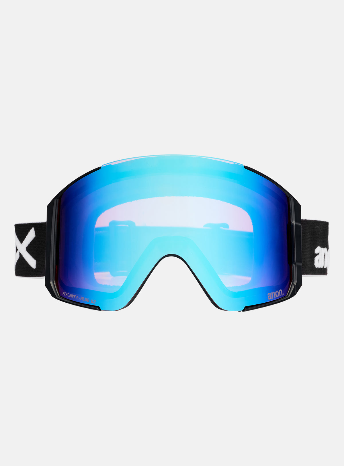 Anon Sync Goggles + Bonus Lens + MFI® Face Mask | Frame: Black, Lens: Perceive Variable Blue