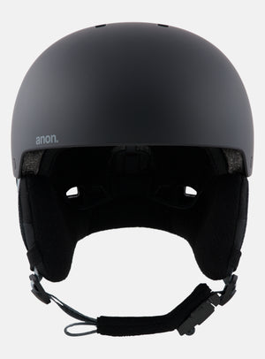 Anon Kids' Rime 3 Ski & Snowboard Helmet | Black