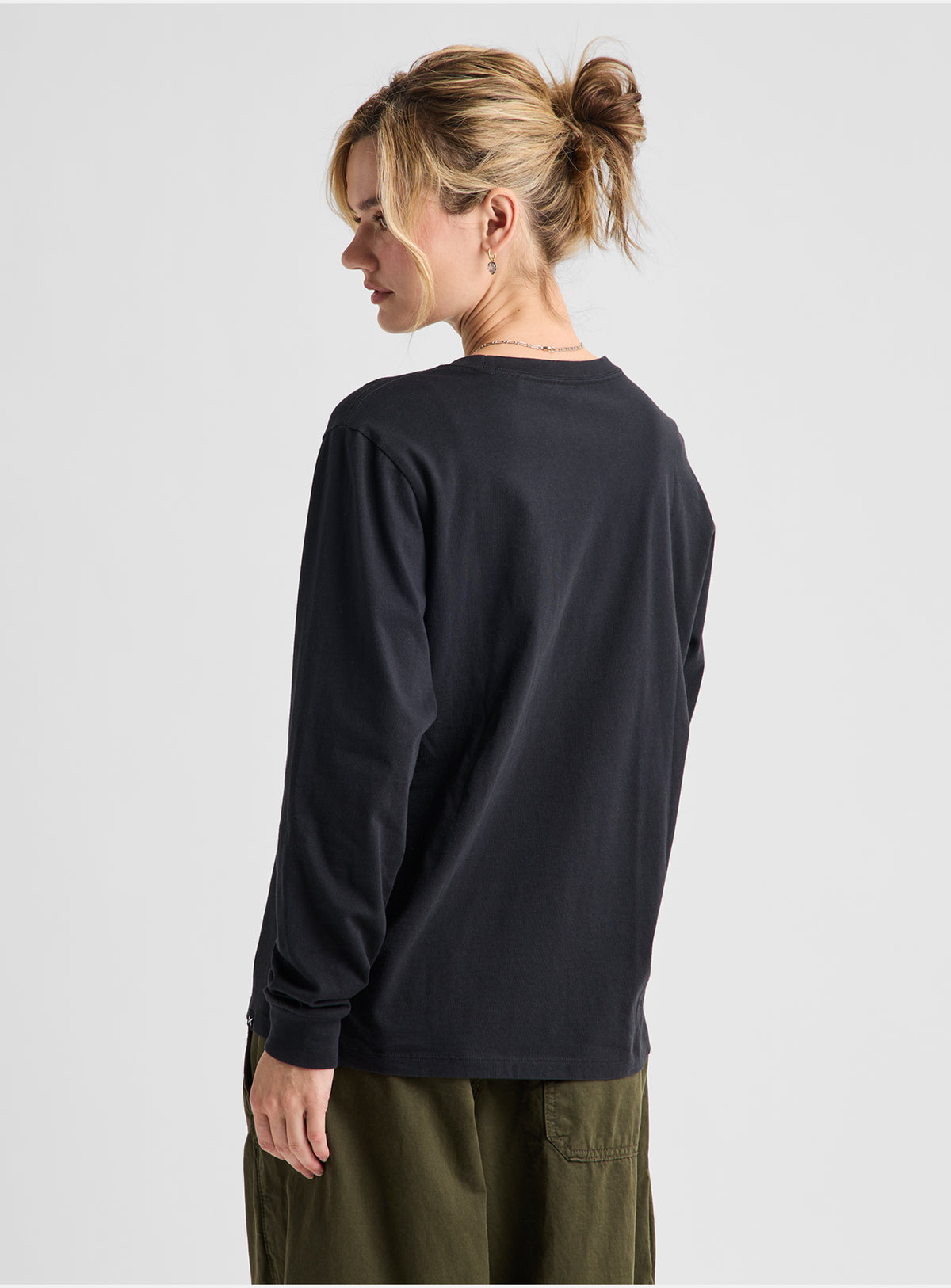 T-shirt à manches longues Anon – Noir véritable