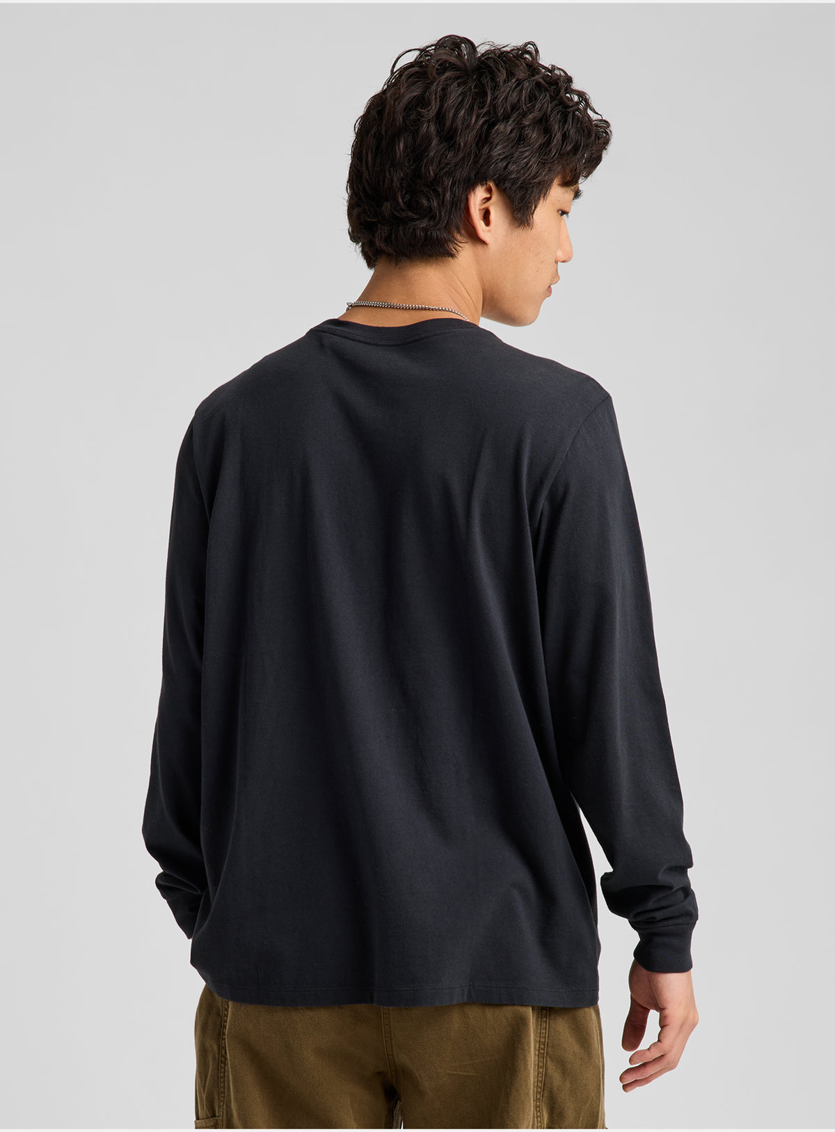 T-shirt à manches longues Anon – Noir véritable