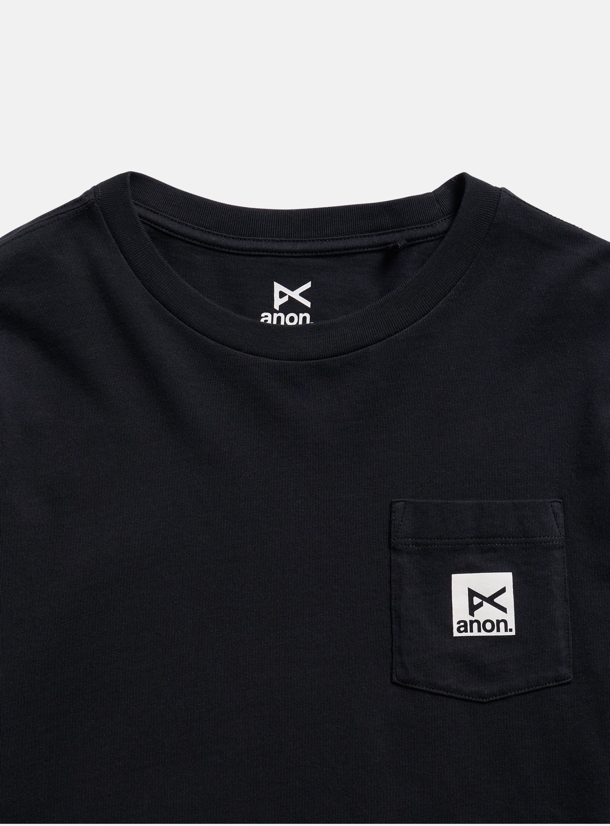 Anon Long Sleeve T-Shirt | True Black