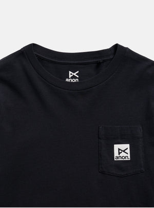Anon Long Sleeve T-Shirt | True Black