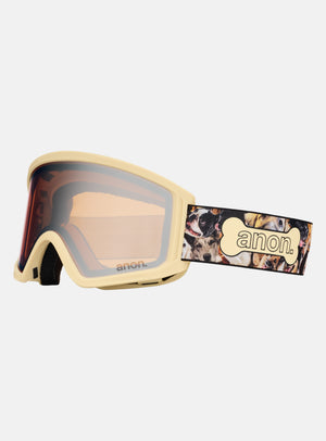 Anon Tracker 2.0 Goggles + MFI® Face Mask | Frame: Shop Dogs, Lens: Silver Amber (23% / S2)