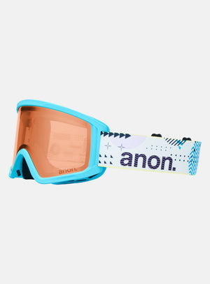 Anon Tracker 2.0 Goggles + MFI® Face Mask | Frame: Geoscope, Lens: Amber