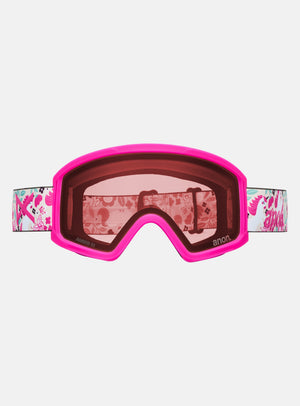 Anon Tracker 2.0 Goggles + MFI® Face Mask | Frame: Unicorns, Lens: Pink Amber