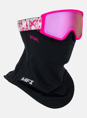 Anon Tracker 2.0 Goggles + MFI® Face Mask | Frame: Unicorns, Lens: Pink Amber