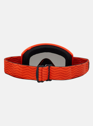 Anon Tracker 2.0 Goggles + MFI® Face Mask | Frame: Fiesta Red, Lens: Smoke