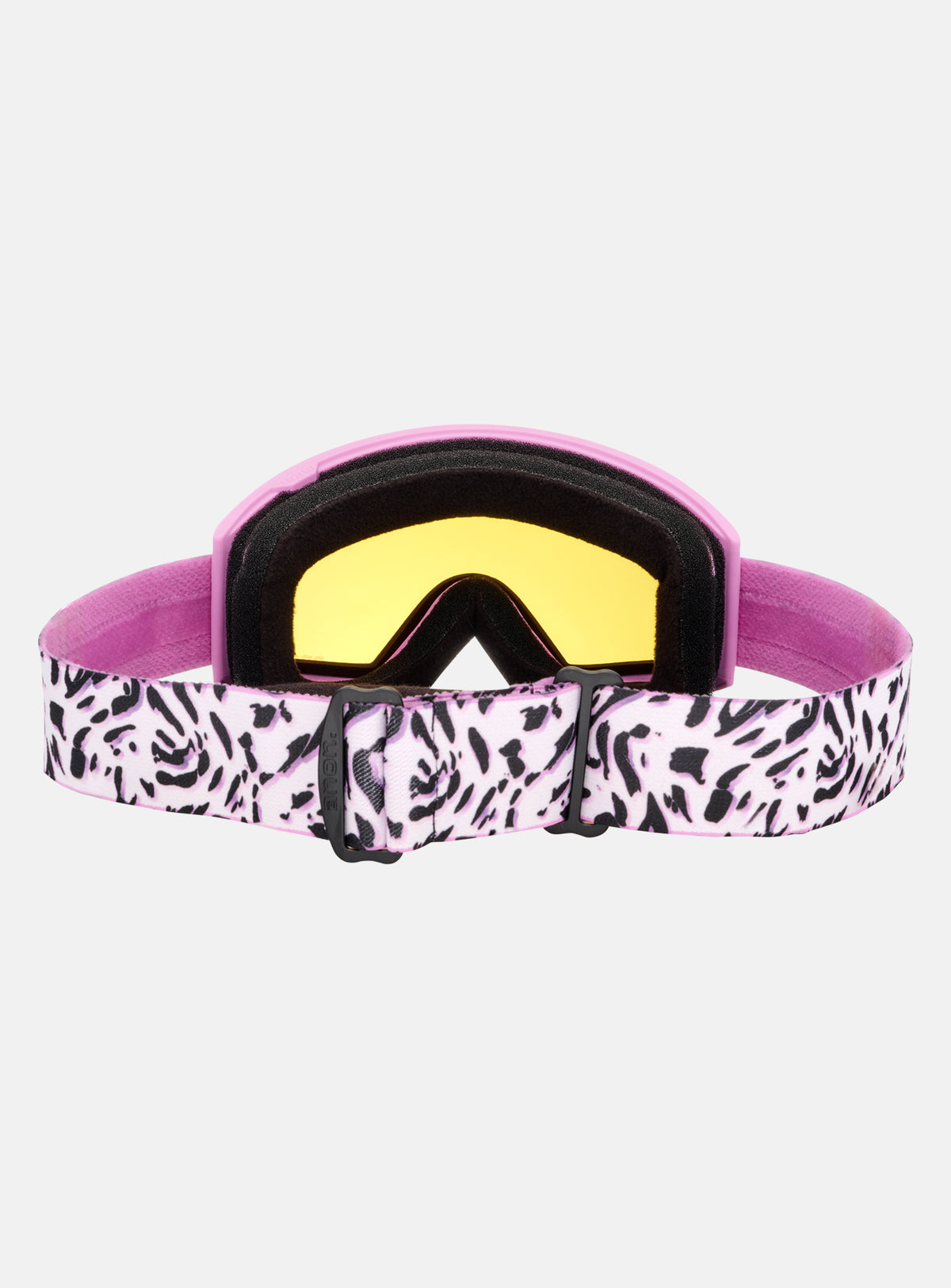 Masque Anon Tracker 2.0 + masque facial MFI® | Monture : Léopard rose, Écran : Ambré rose (50 %/S1)