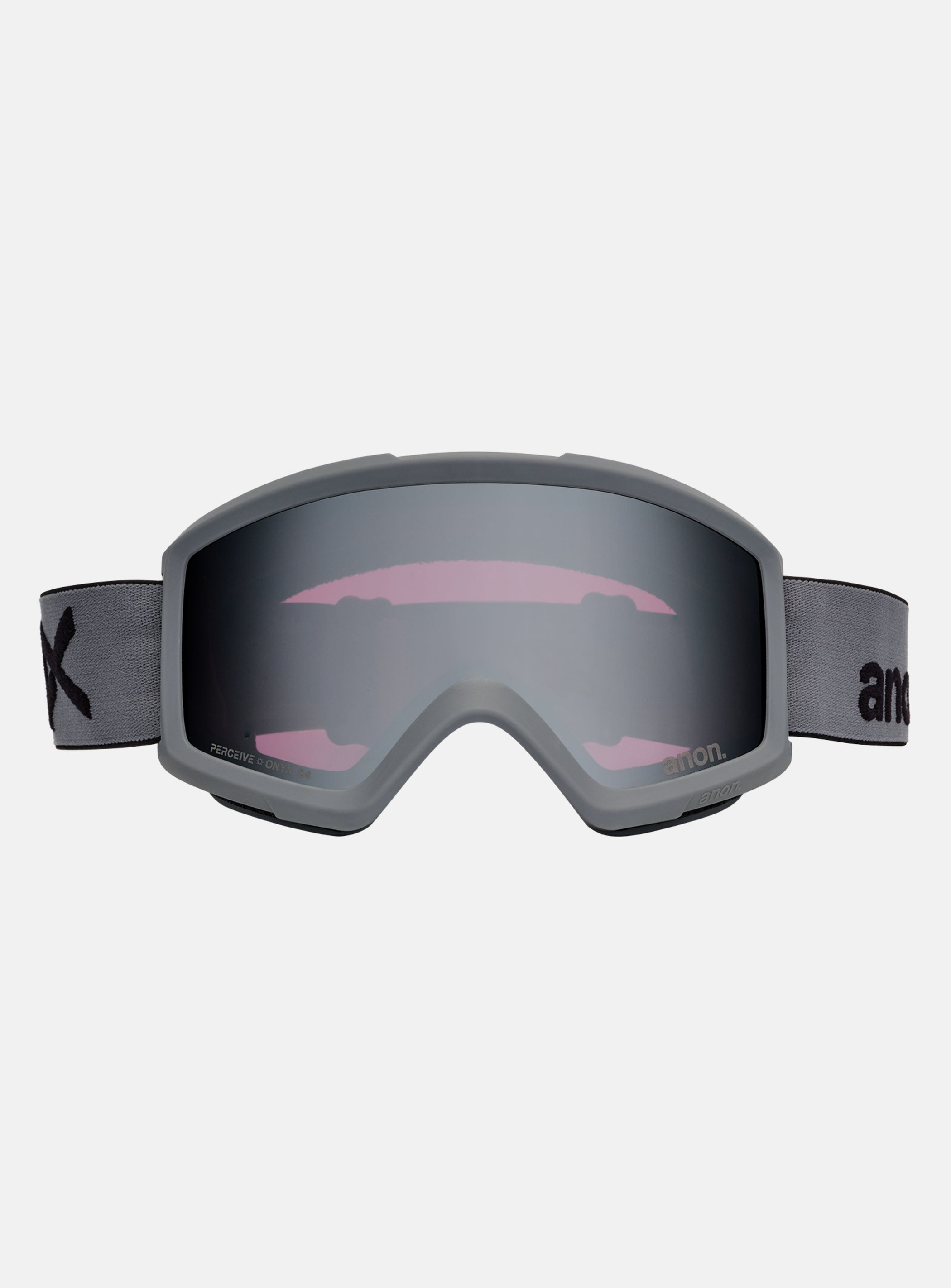 Anon Helix 2.0 Goggles + Bonus Lens | Frame: Stealth, Lens: Perceive Sunny Onyx, Spare Lens: Amber (55% / S1)